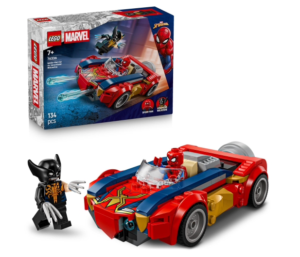 LEGO SUPER HEROES 76336 Spider-Man w samochodzie kontra zvenomowa - 1473560 - zdjęcie 2